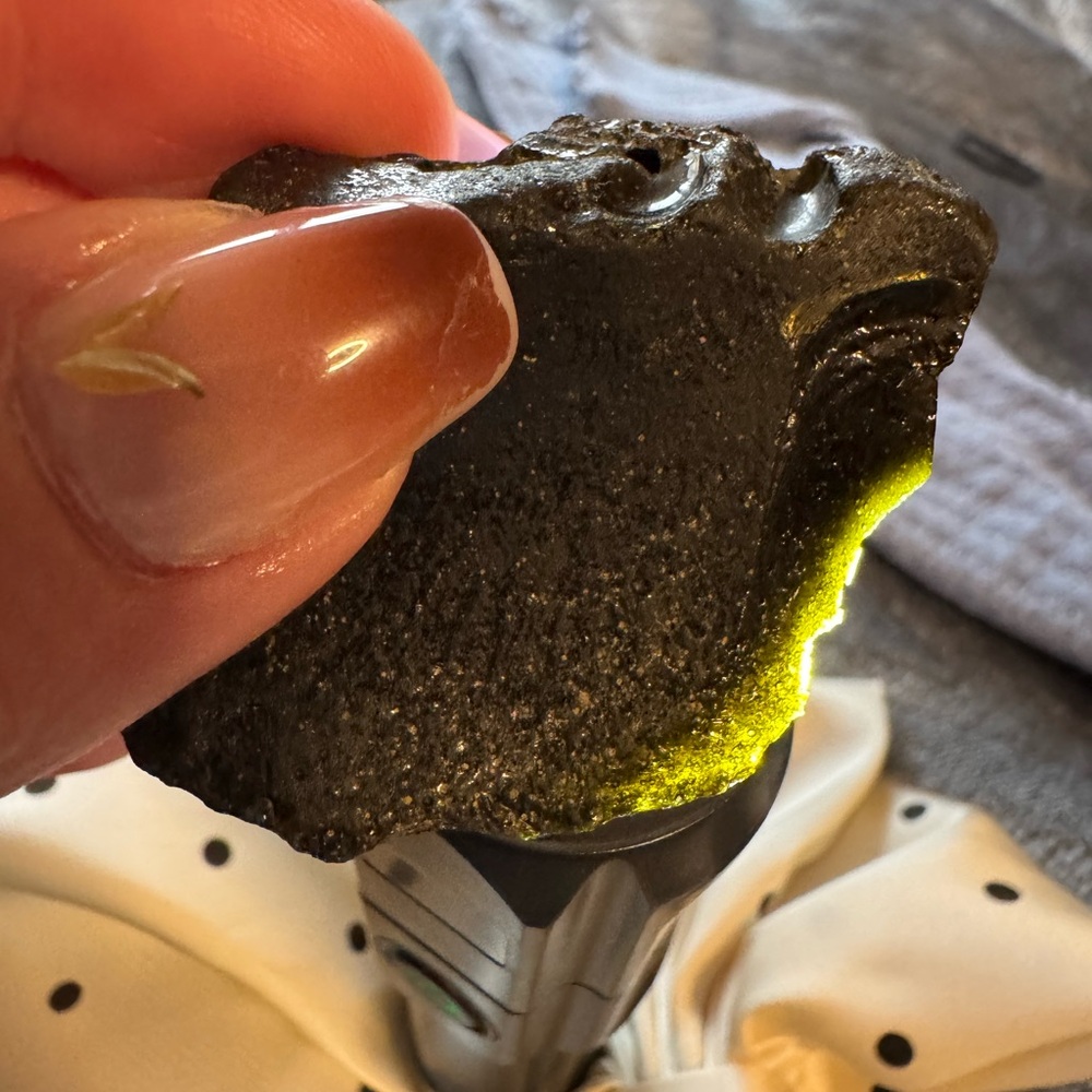 Huge Moldavite Fragment. 33 grams!